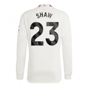 Manchester United Luke Shaw #23 Tredjetröja 2023-24 Långärmad